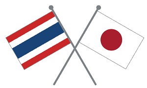日泰国旗